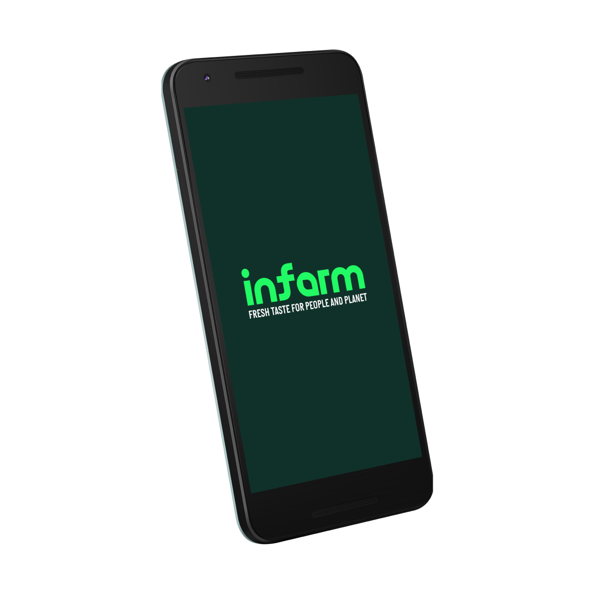 Cover image: Smartphone with Infarm logo on colorful background